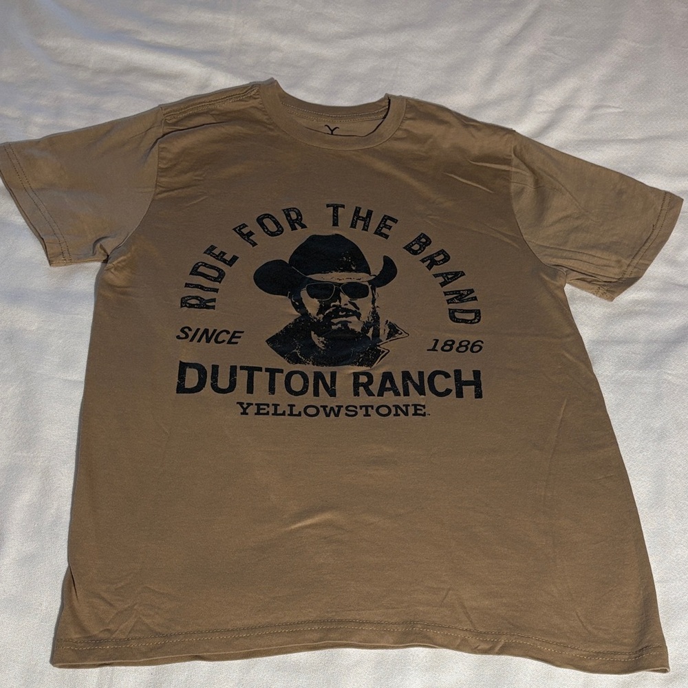 Yellowstone - Rip - Brown T-Shirt - Dutton Ranch